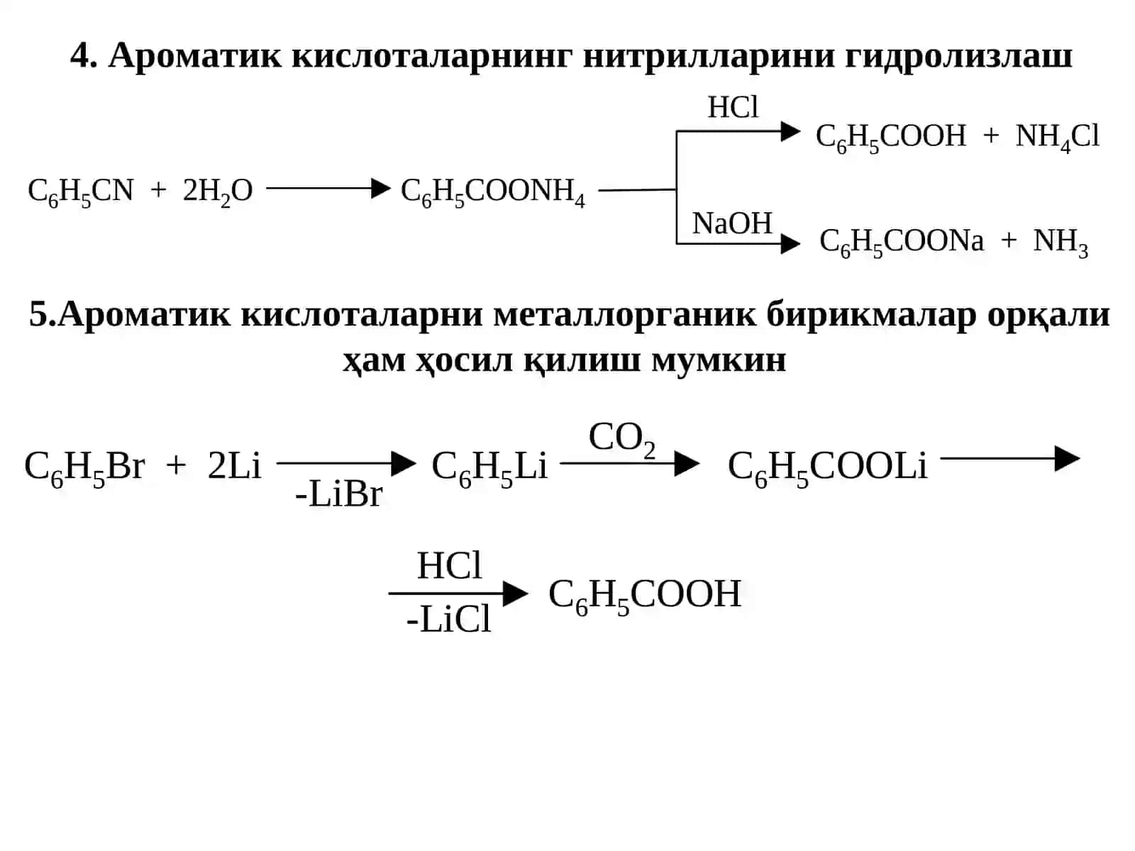 Aromatik karbon kislotalar 3