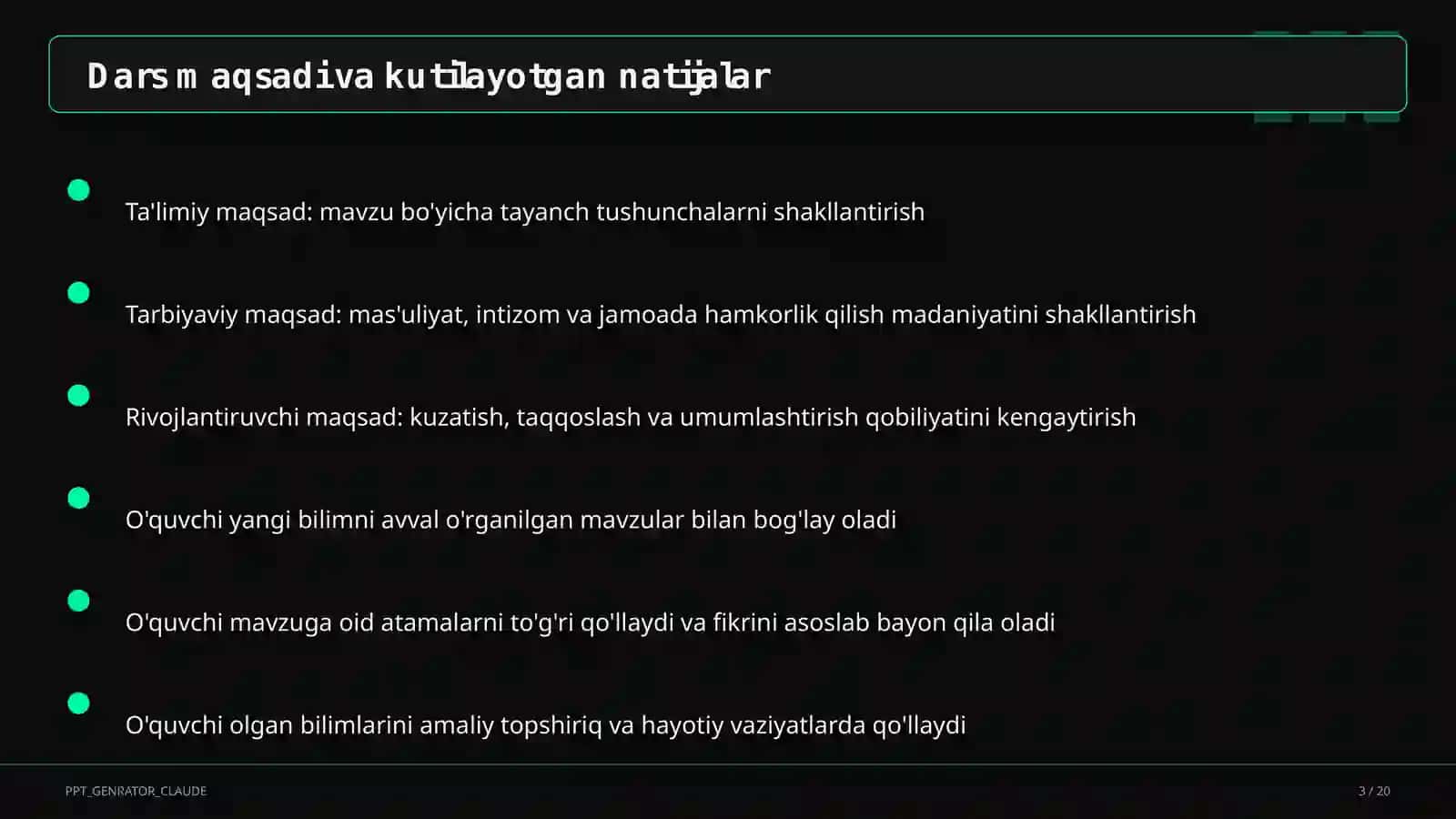 Canva yordamida taqdimot va didaktik materiallar 3