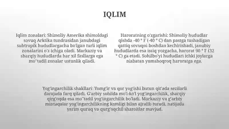 Shimoliy Amerika 3