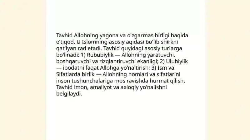 Islom dini ta'limoti 3