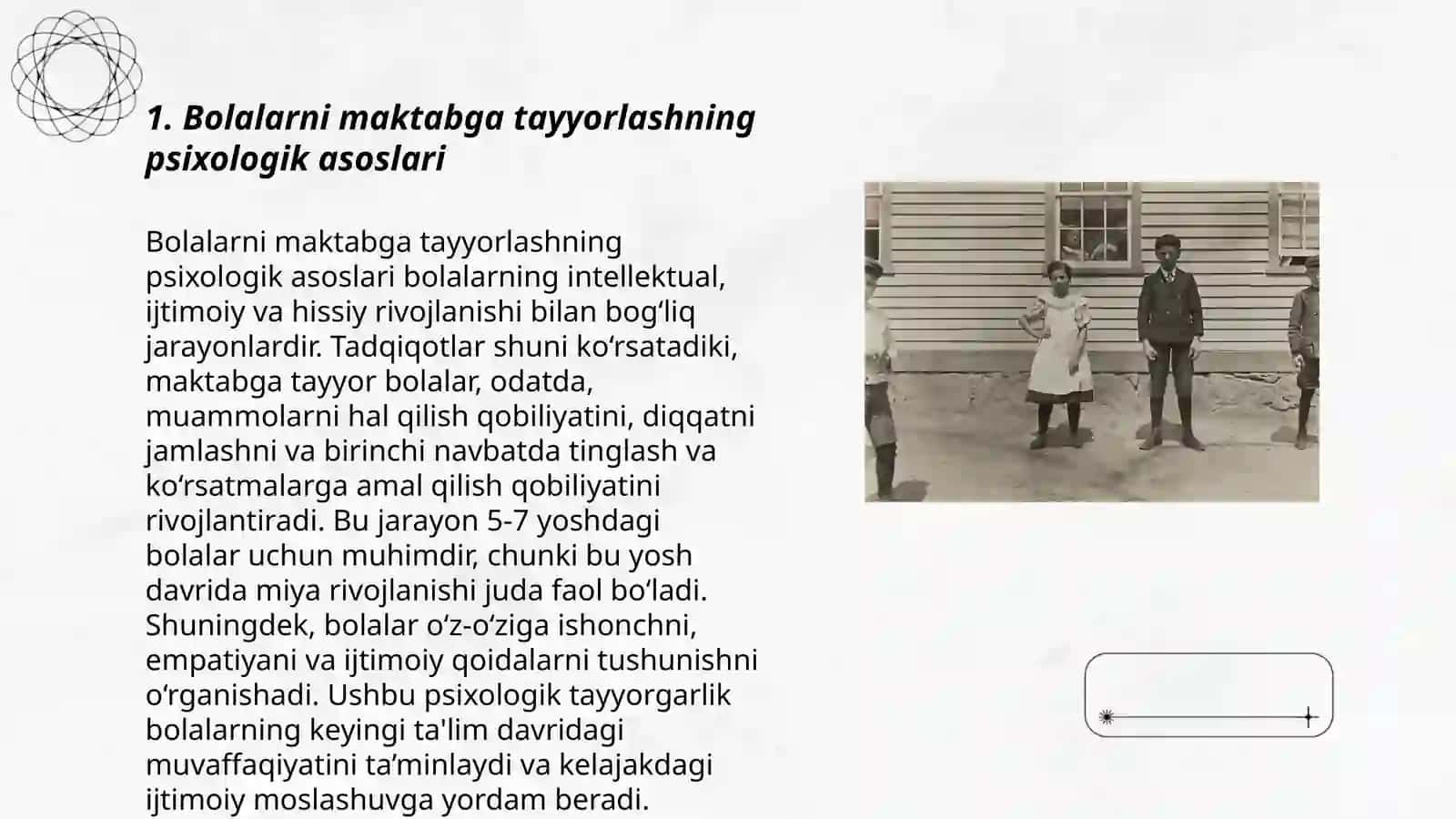 Bolalarni maktabdagi taʼlim jarayoniga psixik jihatdan tayyorlash 3