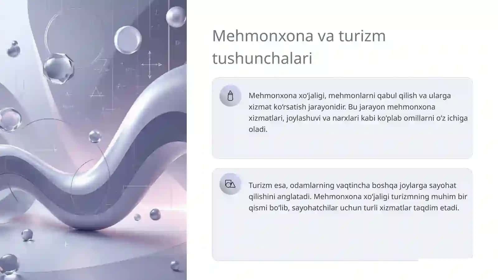 Mehmonxona xoʻjaligi turizmi va marketing 3