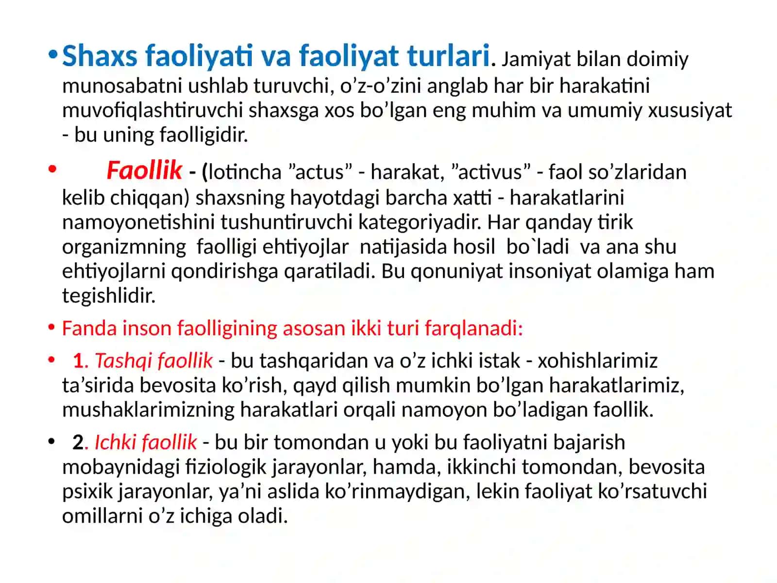 Faoliyat 3