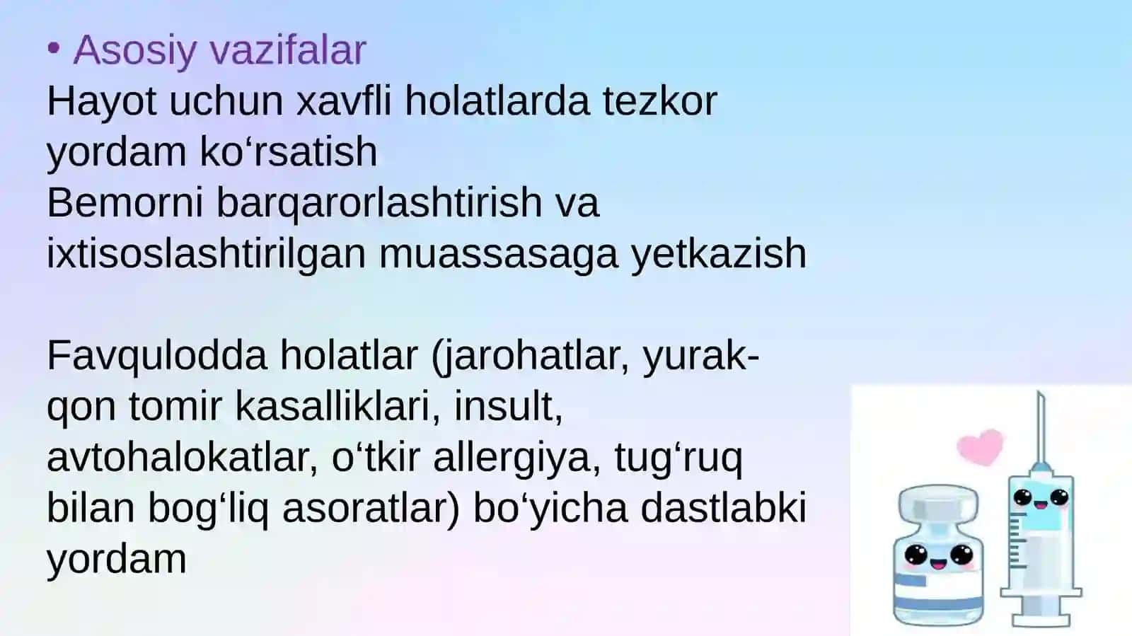 Shoshilinch tibbiy yordam (ShTY) 3