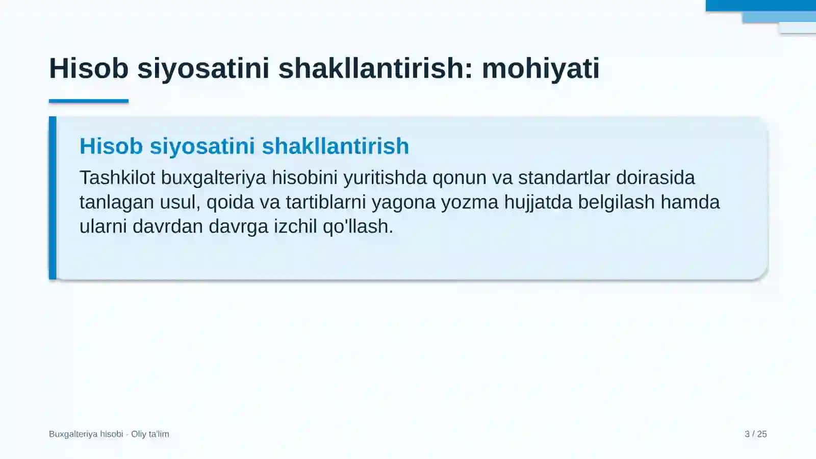 energetika nazorati inspeksiyalarida hisob siyosatini shakllantirish 9417 3