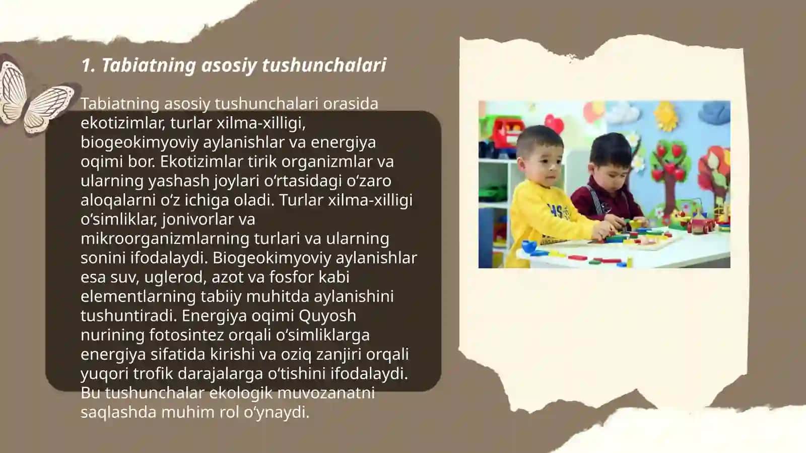 Tabiat bilan tanishtirish davlat talablari 3