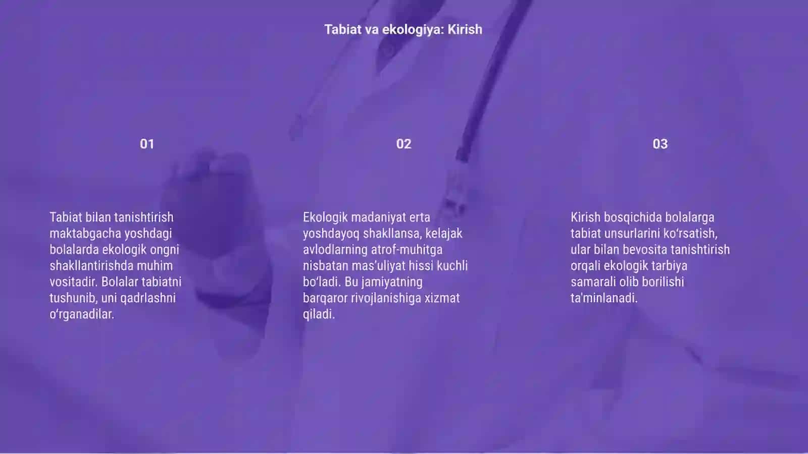 Tabiat bilan tanishtirish orqali maktabgacha yoshdagi bolalarda ekologik madaniyatni rivojlantirish 3