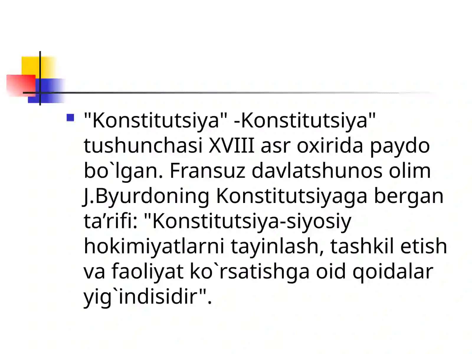 Konstitutsiya tushunchasi va mohiyati 3