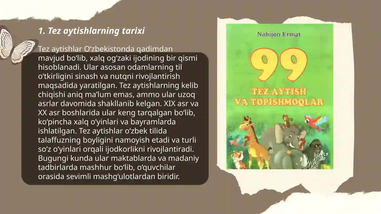 Tez aytishlarning janriy tasnifi 3