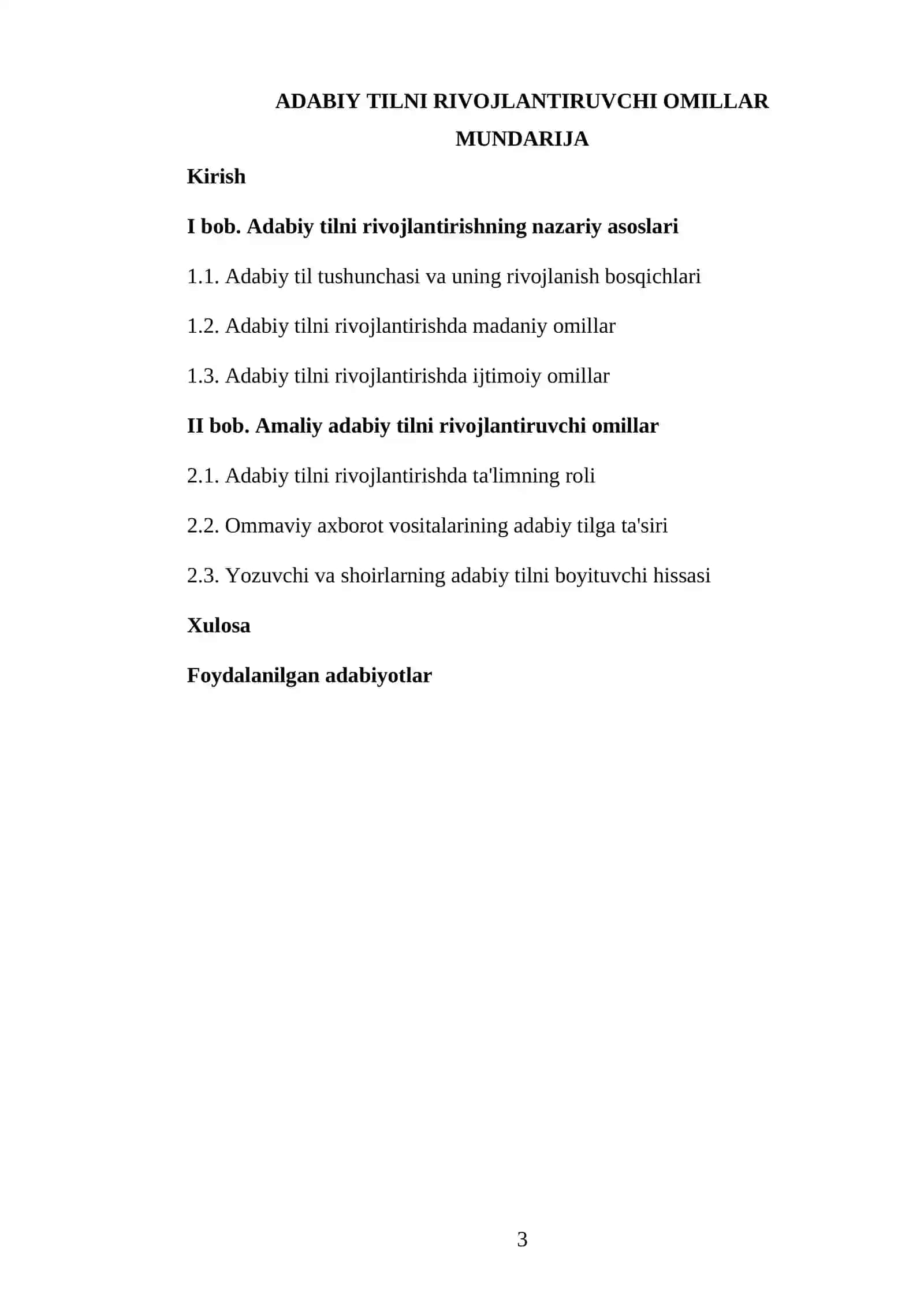 ADABIY TILNI RIVOJLANTIRUVCHI OMILLAR 3
