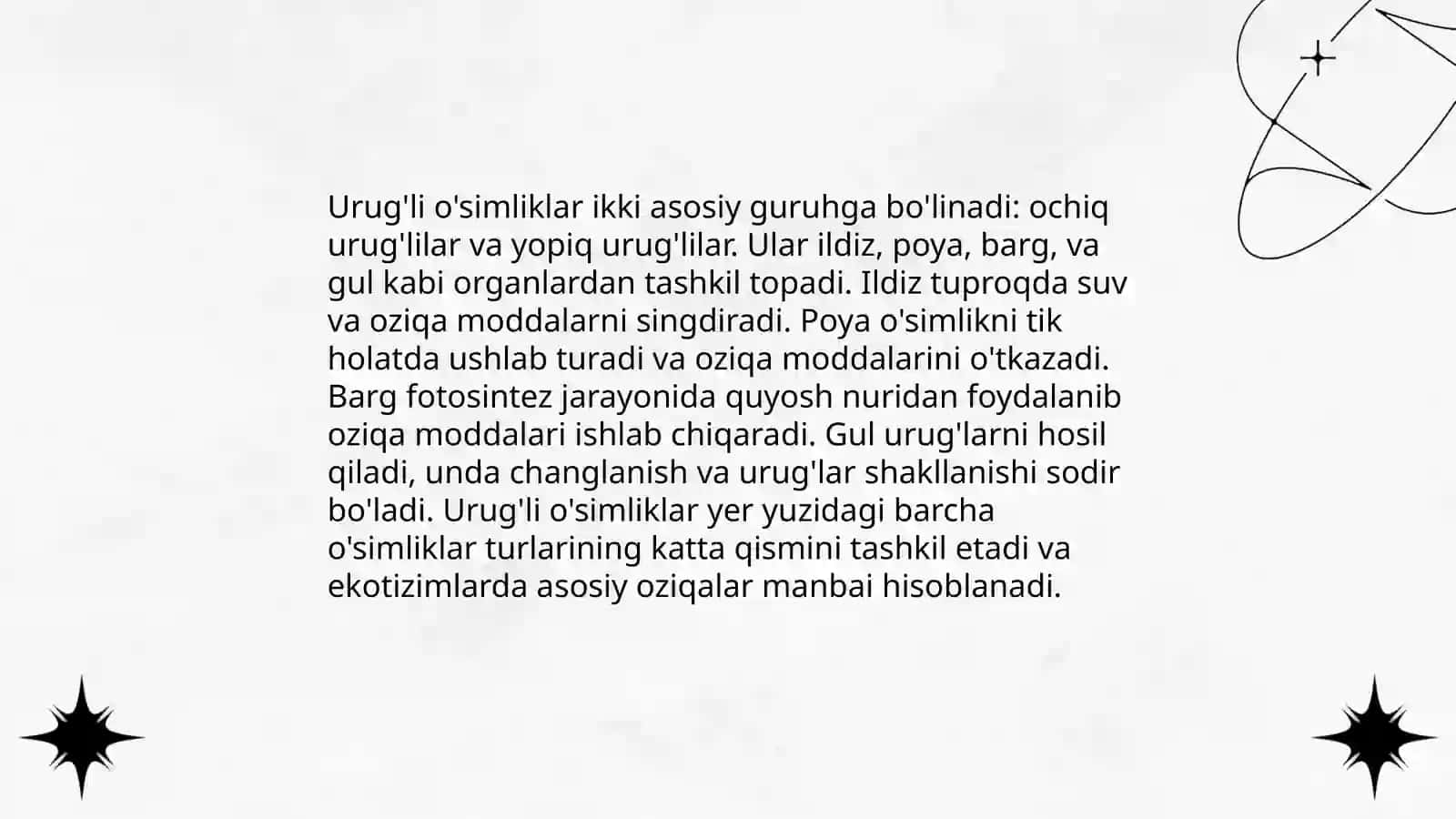 Urugʻli oʻsimliklarning hayot siklini oʻrganish 3