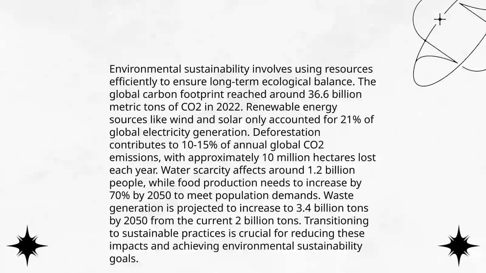 Environmental Sustainability 3