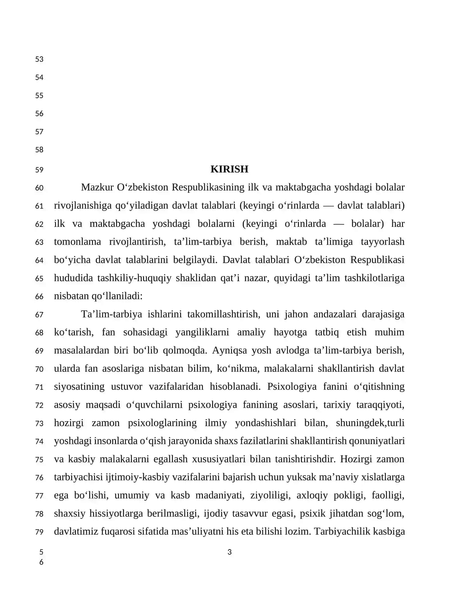 Bog‘chada psixologik muhitni ta’minlash 3