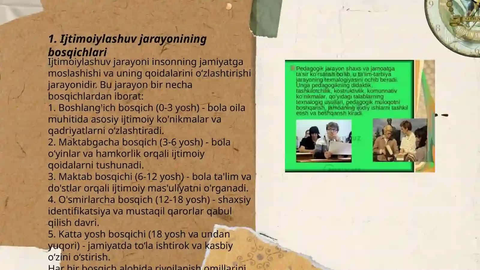 Ijtimoiy pedagogika fanidan tayyorlagan taqdimot 3