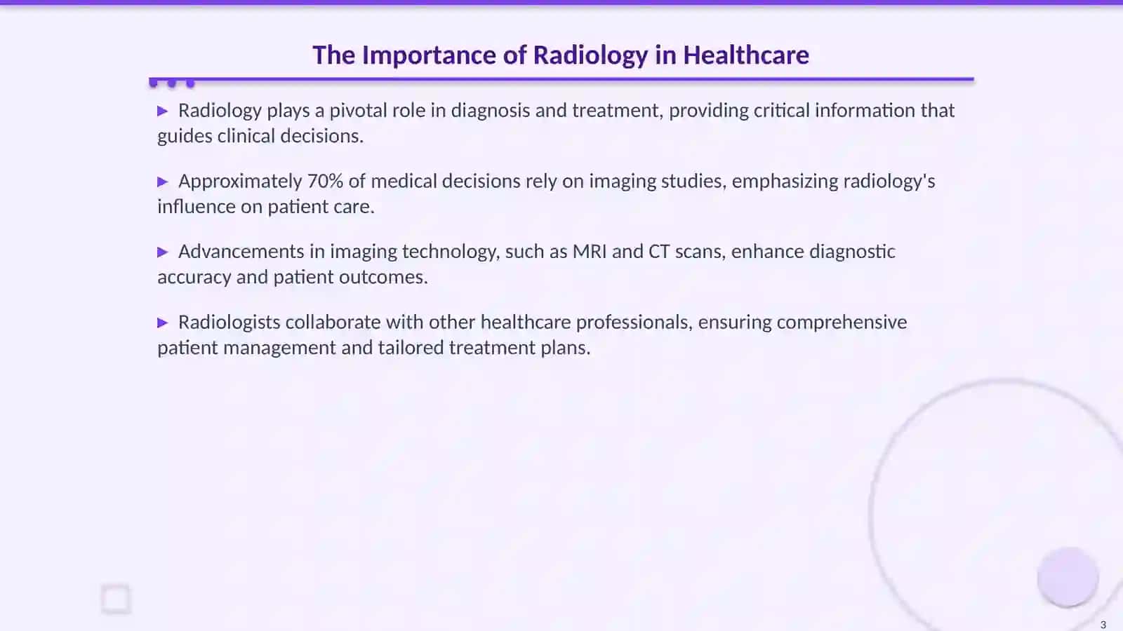 Exploring the Future of Healthcare: My Aspiration in the Radiology Department 3