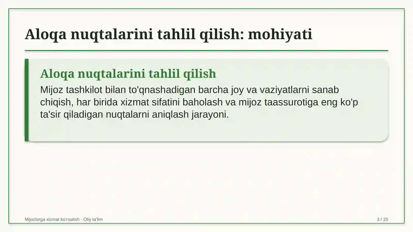 faktoring kompaniyalarida aloqa nuqtalarini tahlil qilish 9131 3