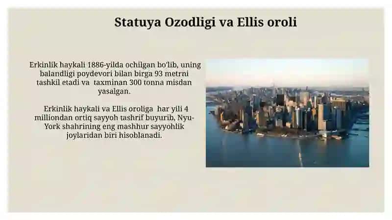 Statuya Ozodligi va Ellis oroli 3