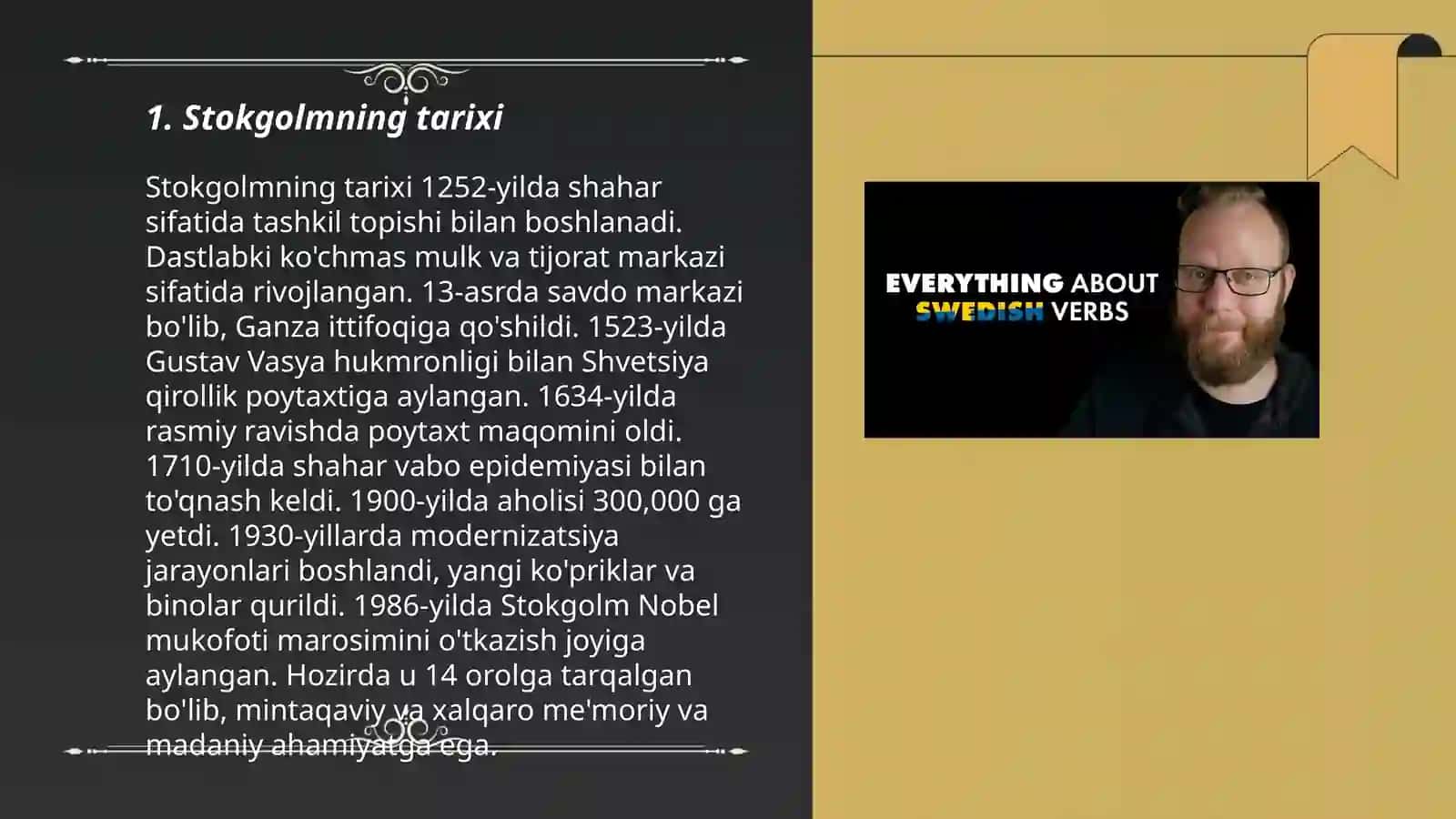 Stokgolmning tarixi 3