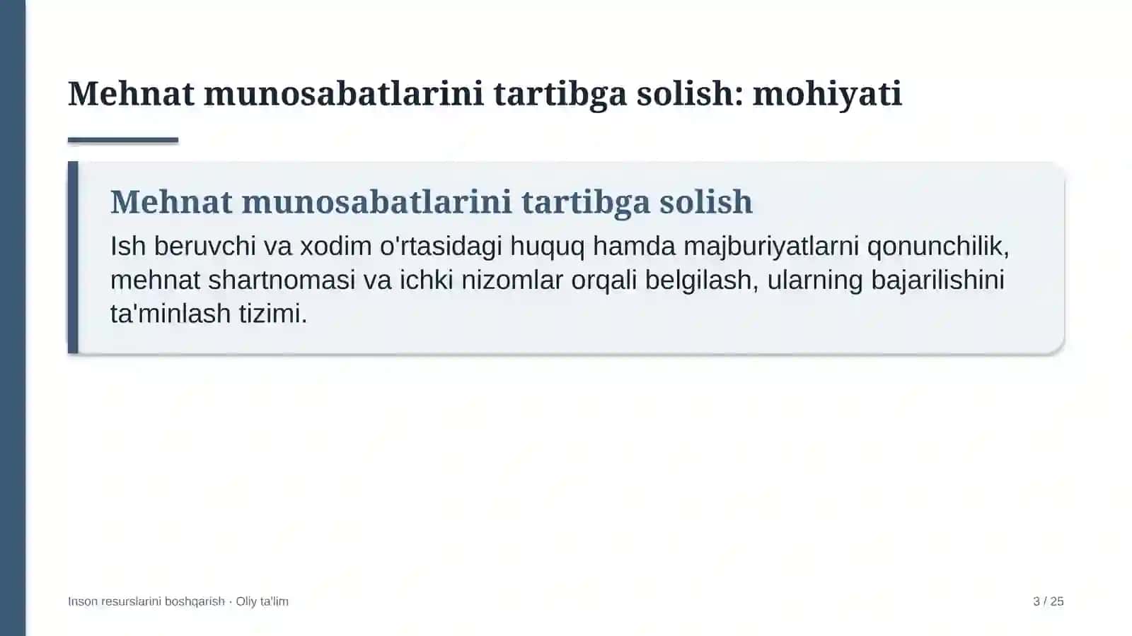 tovar xomashyo birjasida mehnat munosabatlarini tartibga solish 1444 3