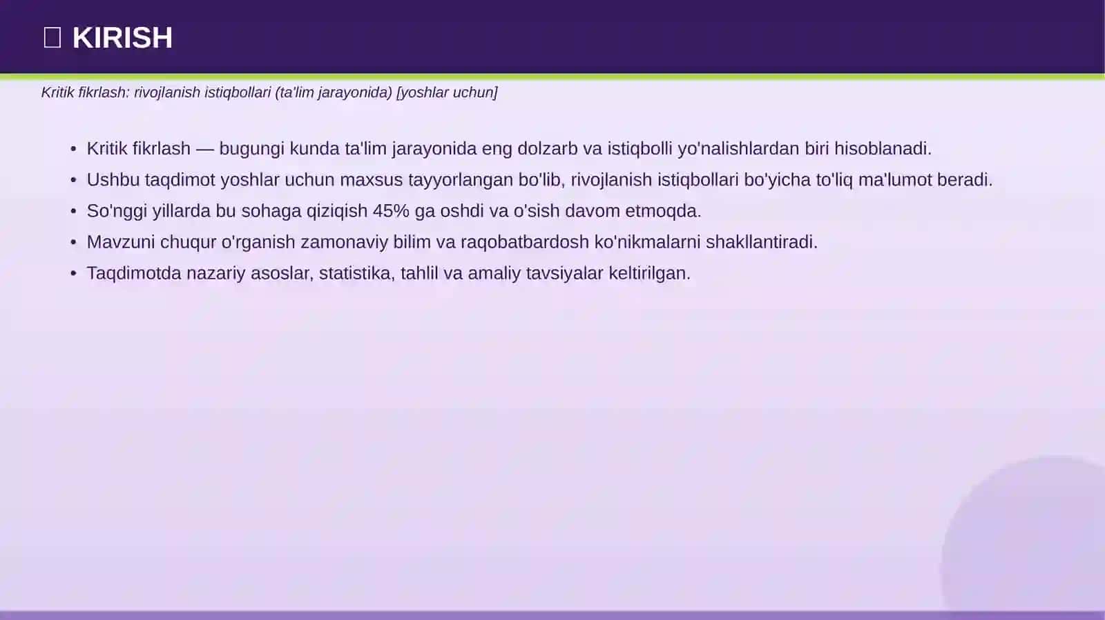 Professional Taqdimot 2026 3