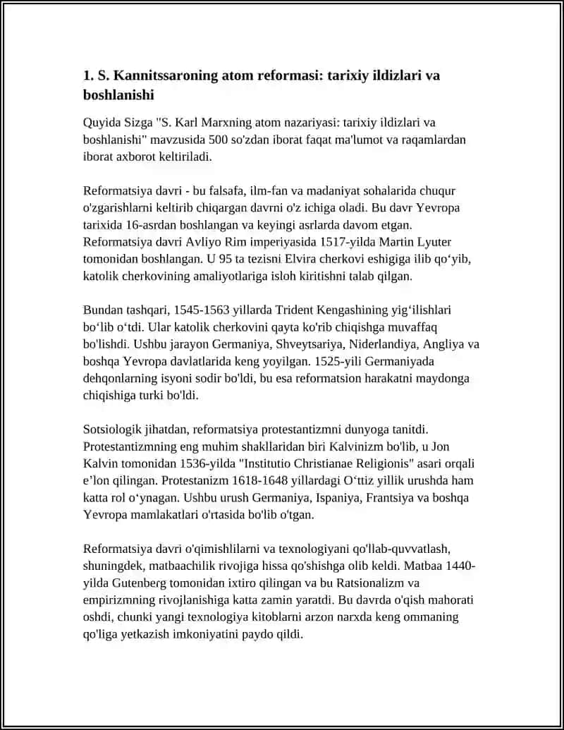 S. KANNITSSARONING ATOM REFORMASI 3