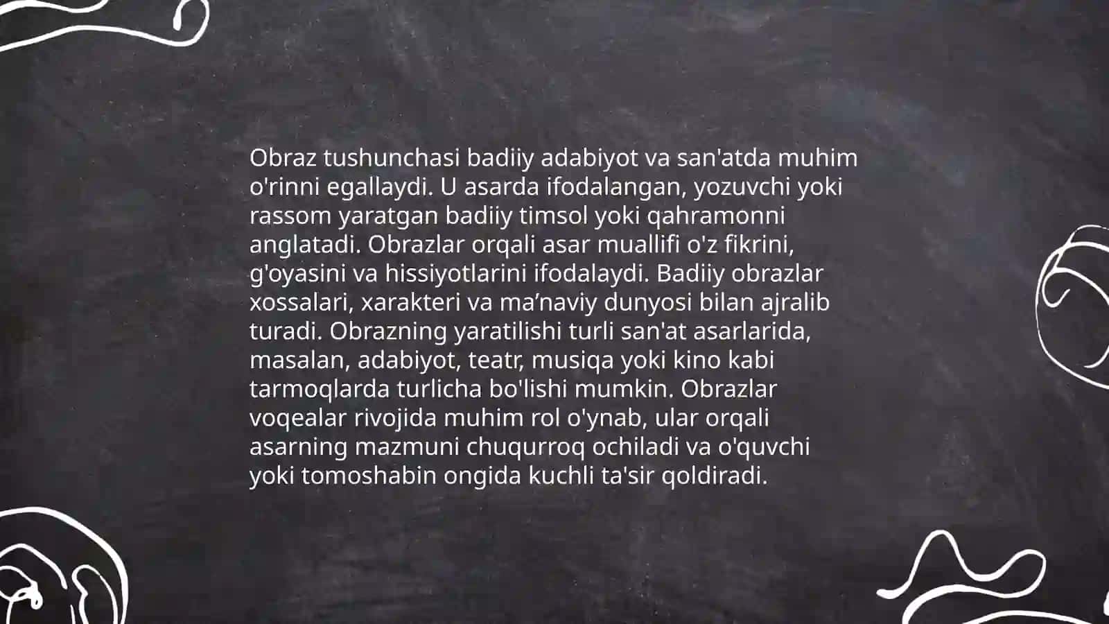 Badiiy asarda obraz 3