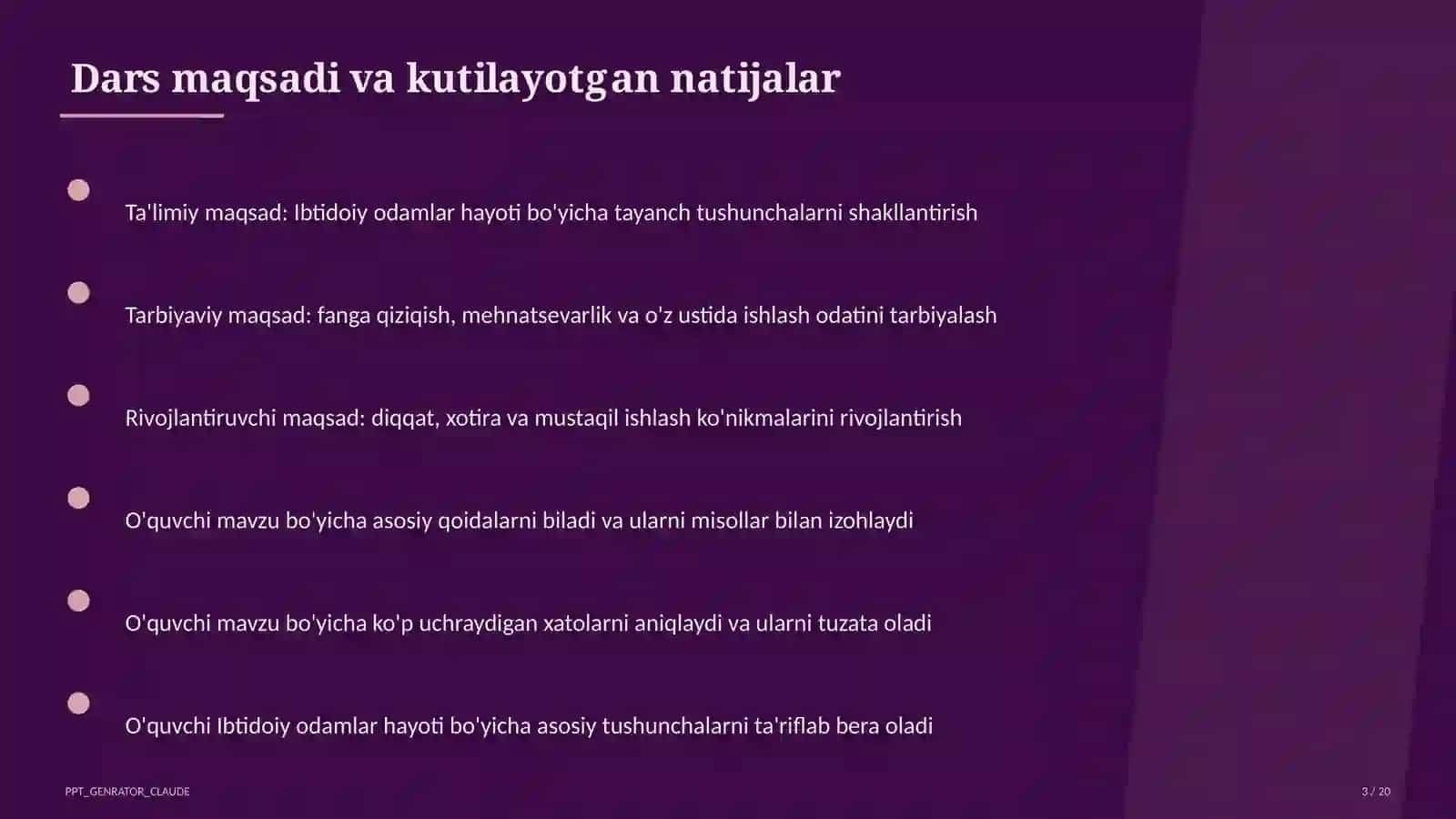 Ibtidoiy odamlar hayoti (5-sinf) 3