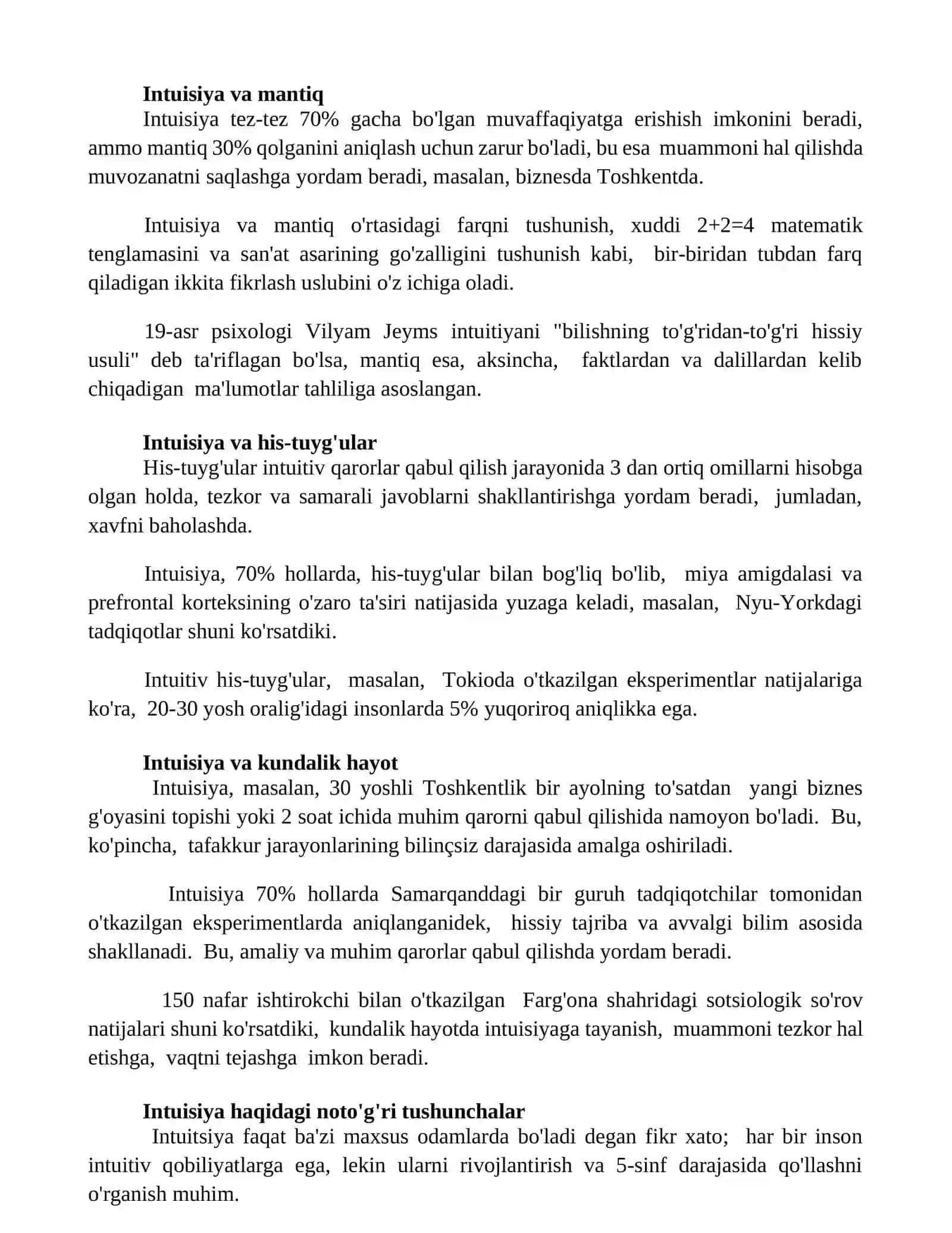 Sezgi haqida umumiy tushuncha 3