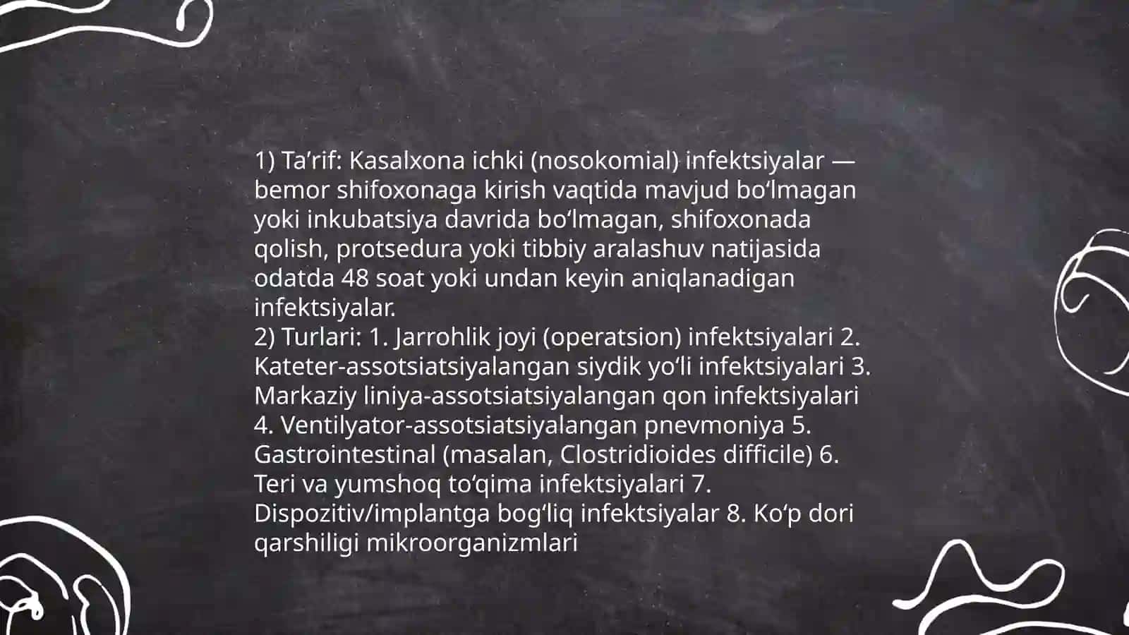 Kasalxona ichi va kasalxona tashqi infeksiyasi 3