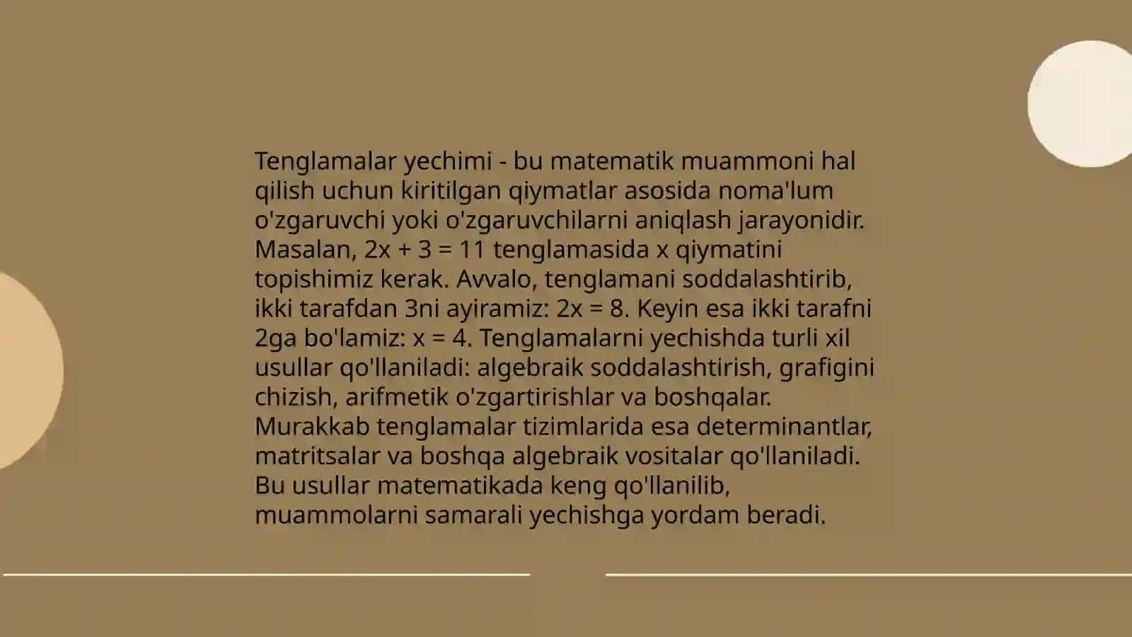 Tenglamar sistemasi uchun Nyuton metod 3