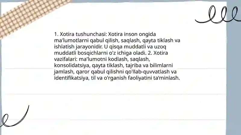 Xotira 3