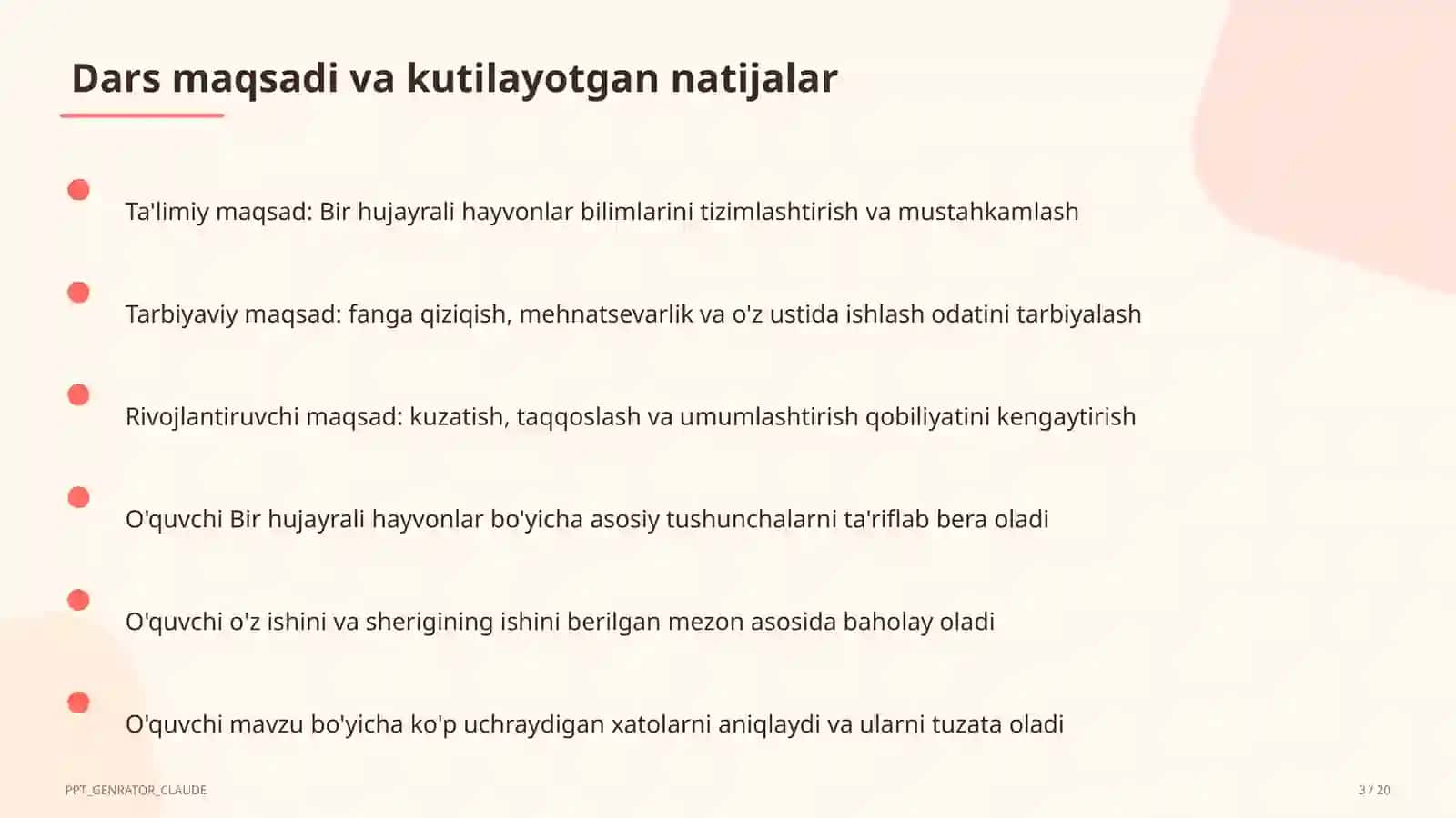 Bir hujayrali hayvonlar (7-sinf) 3