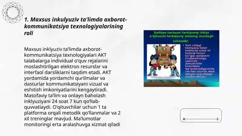 Maxsus inkulyuziv taʼlimda axborot-kommunikatsiya texnologiyalarining roli 3