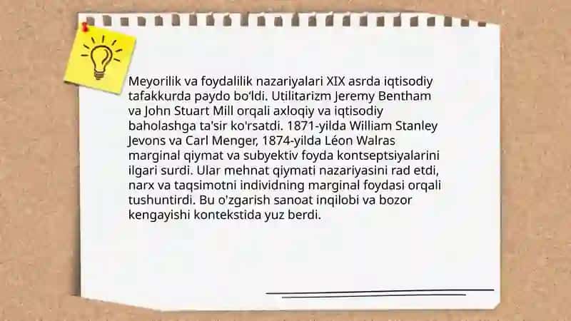 Meyorilik va foydalilik nazariyasining ikkiga boʻlinishi 3