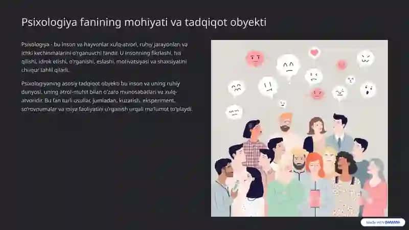 Psixologiya Fan Predmeti, Tarixi, Diqqat va Sezgilar 3