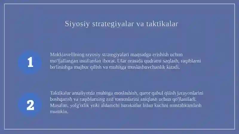 Makiavellining “Xukmdor” asari 3