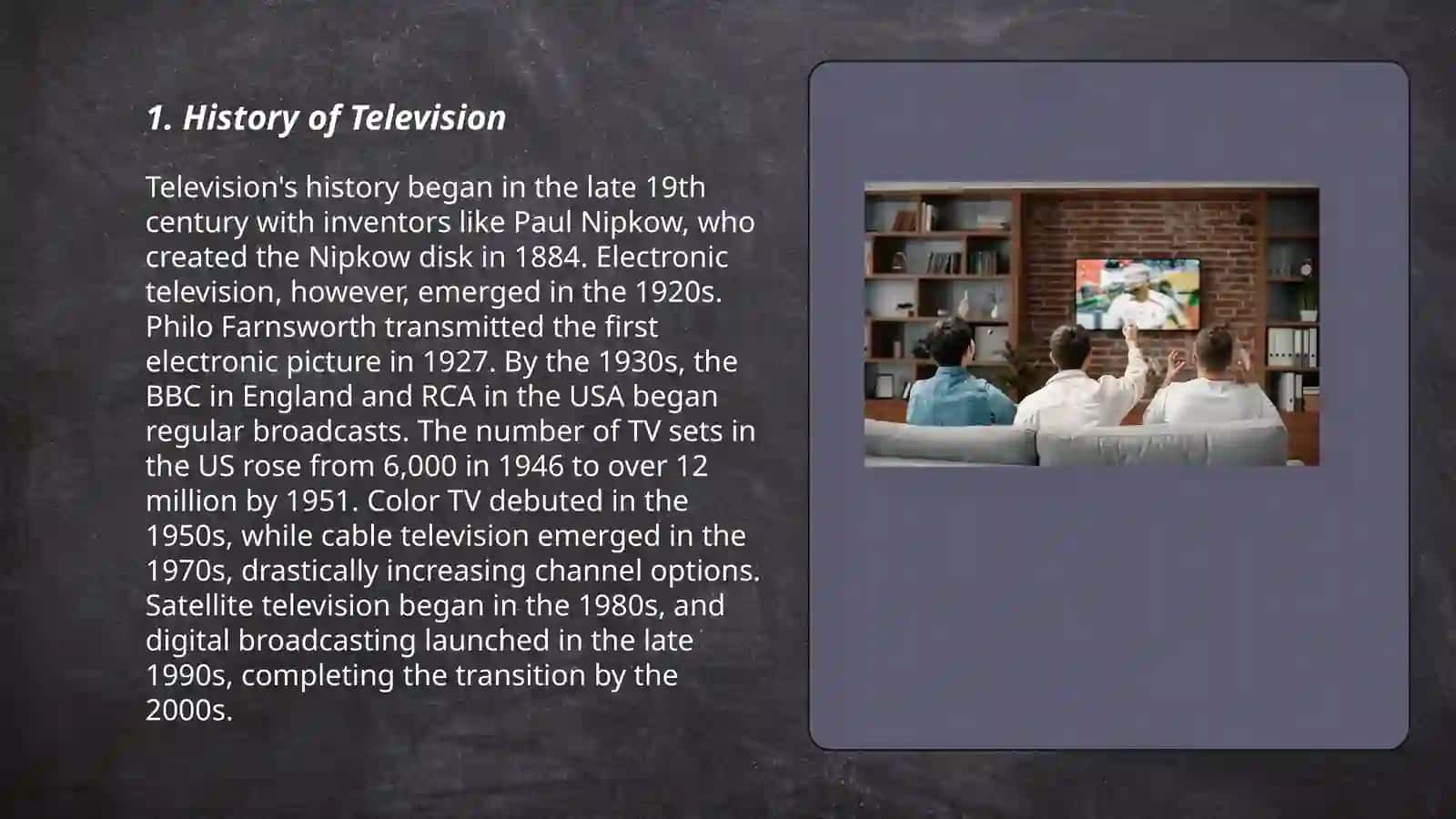 History of Television 3