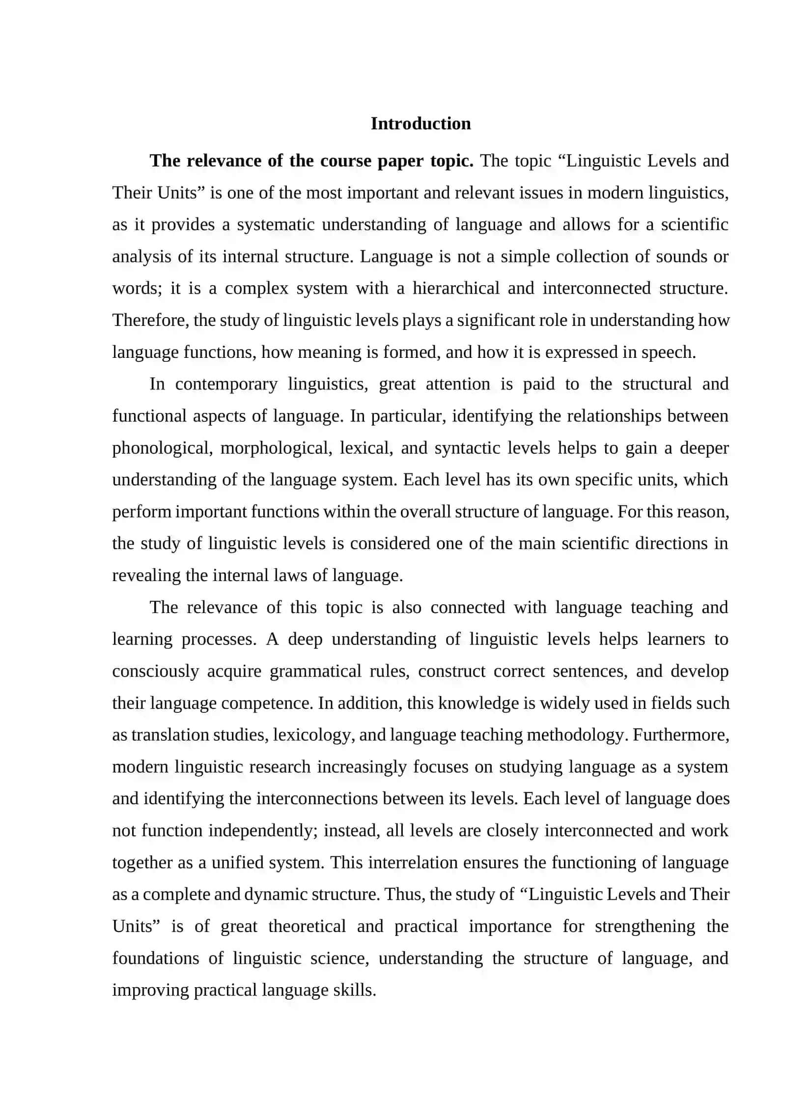 THEORETICAL COURSE OF THE ENGLISH LANGUAGE 3