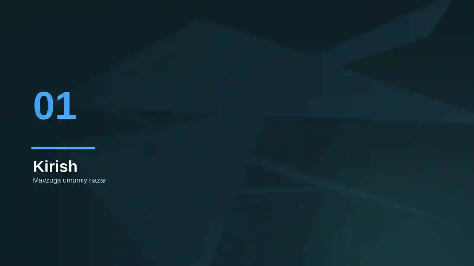 Startapni noldan boshlash — asoslari 3
