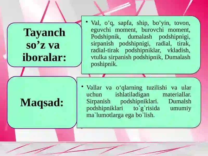 Dumalash podshipniklari. 3