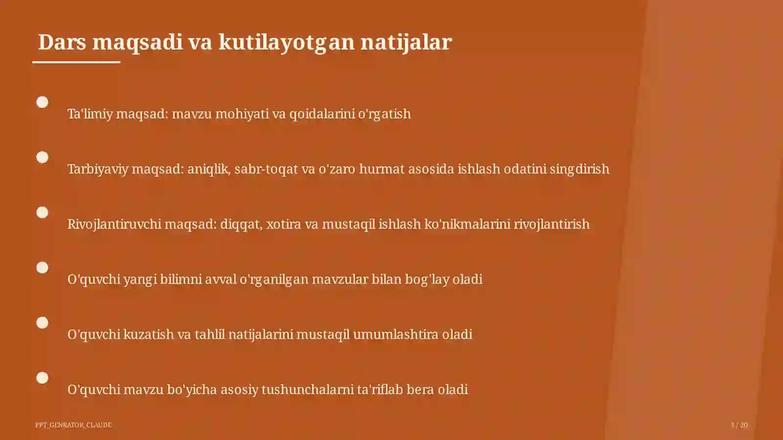 Formativ baholash: o'quvchiga samarali fikr-mulohaza (feedback) berish usullari 3