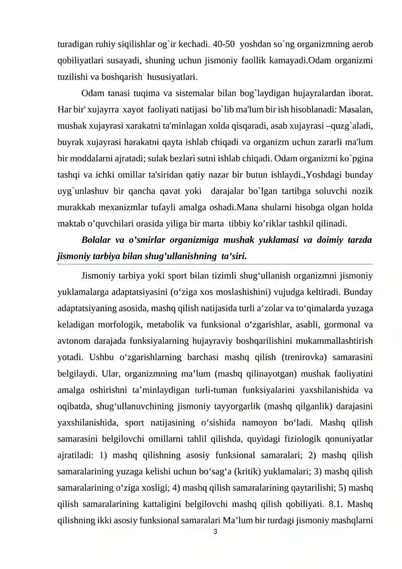 Jismoniy tarbiya bilan shug‘ullanuvchilarni tekshirish shakllari va uslublari 3