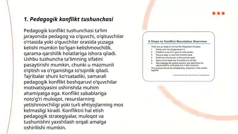Pedagogik konflikt tushunchasi 3