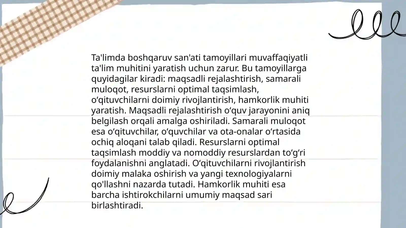 Pedagogik mahoratini oshirishda boshqaruv sanʼatidan foydalanish 3