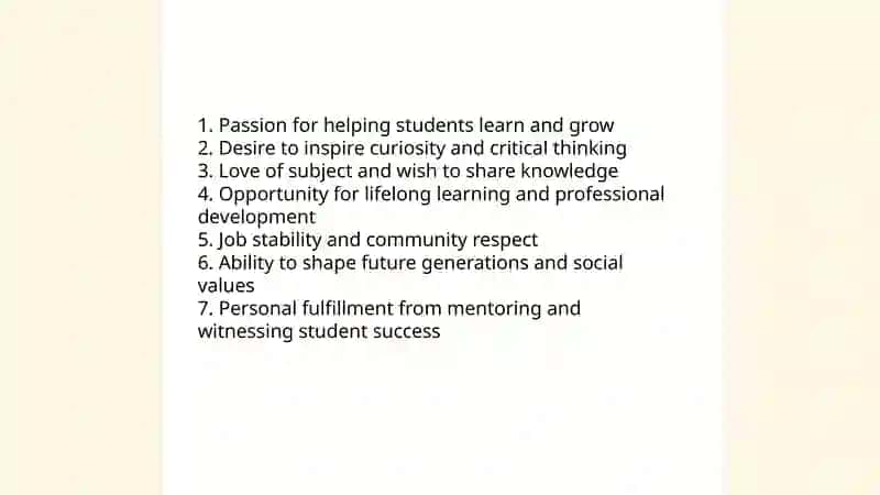 My future profession.Teacher 3