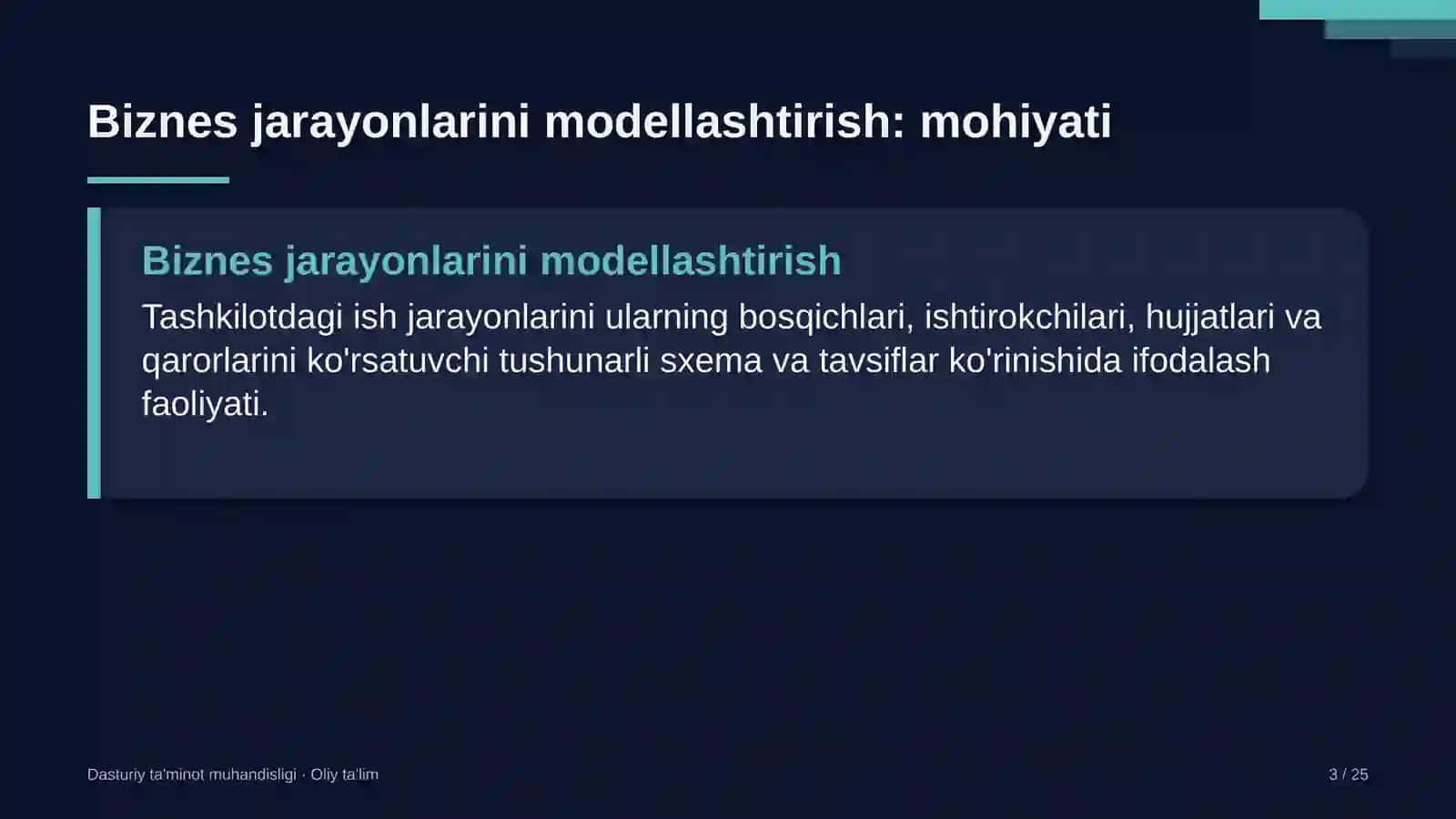 elektr energiyasi bozorida biznes jarayonlarini modellashtirish 3364 3