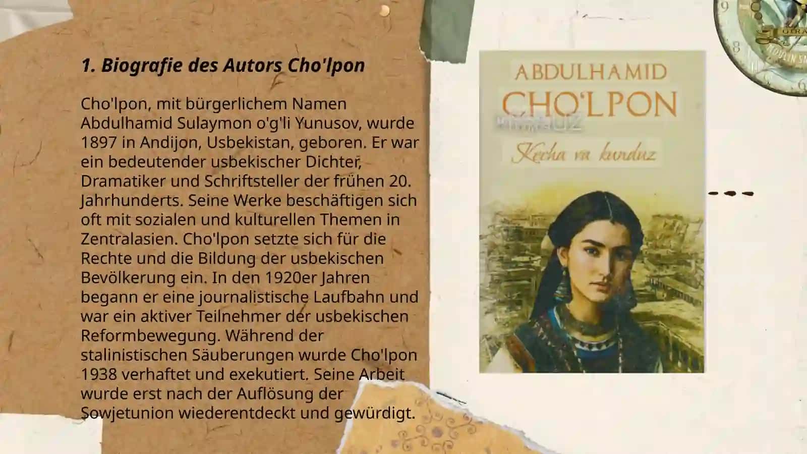 Cho'lpon "Kecha va kunduz" haqida 3