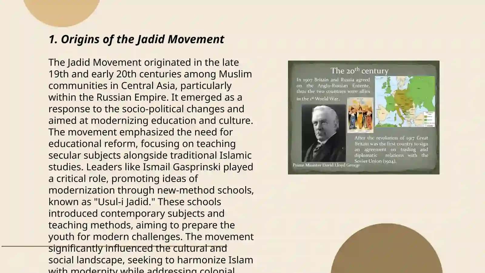The Jadid Movement and Educational Reforms – Modernization and enlightenment in the late 19th-20th centuries 3