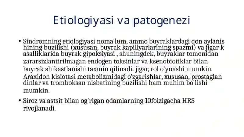 Gepatorenalsindrom 3