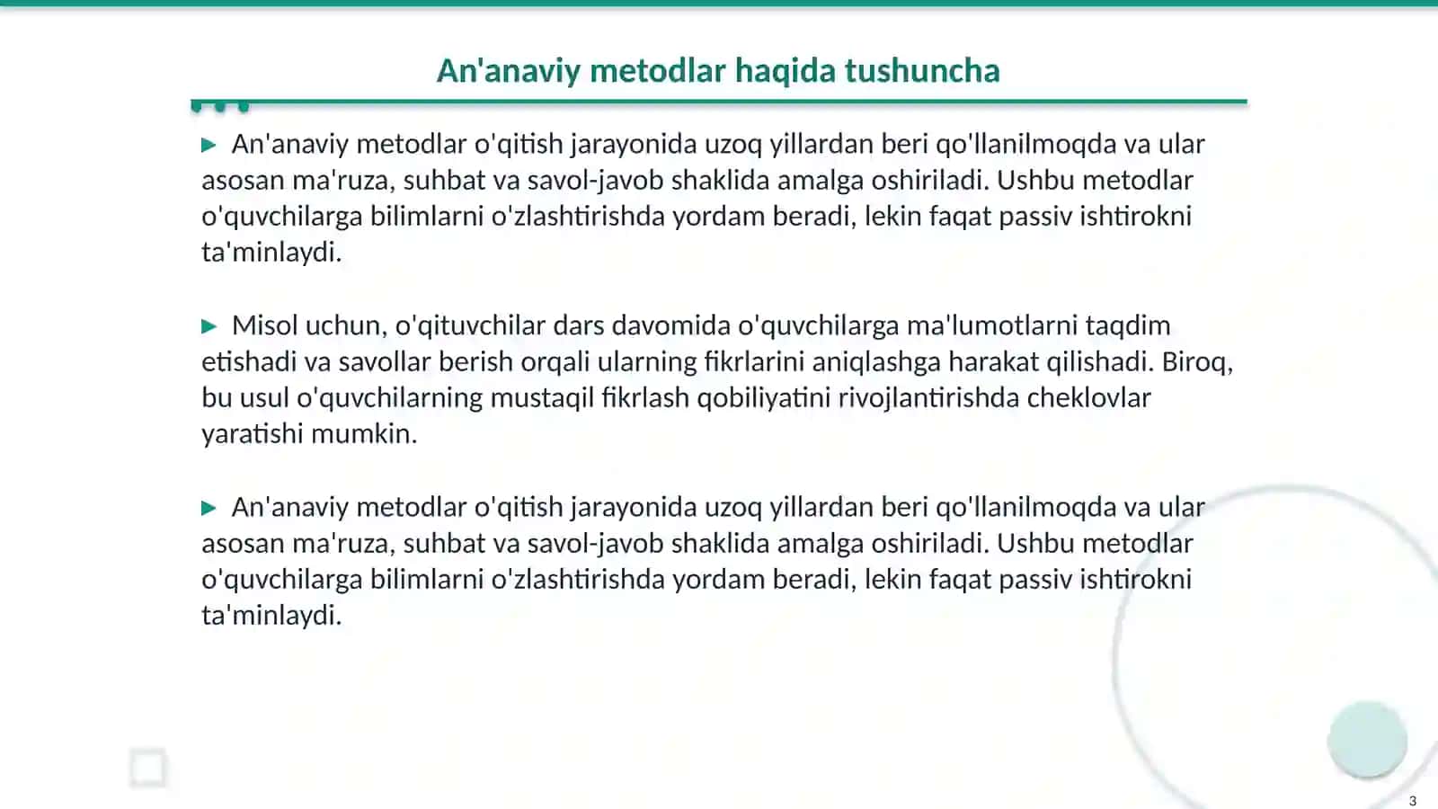 Ona tili darslarida qoʻllaniladigan metodlar 3